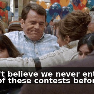 I can't believe we never entered one of these contests before.