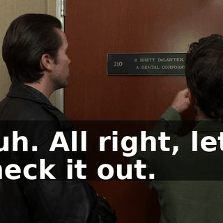 Huh. All right, let's check it out.