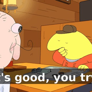 It's good, you try.