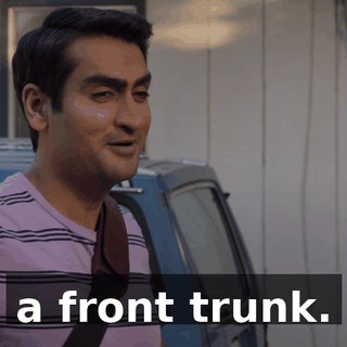 a front trunk.