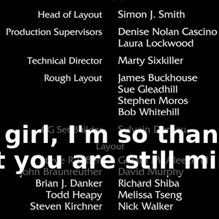 Oh, girl, I'm so thankful that you are still mine.