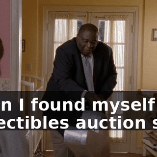 when I found myself in a collectibles auction site