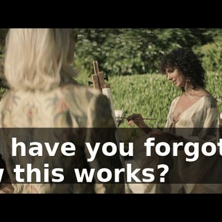 And have you forgotten how this works?