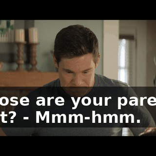- Those are your parents, right? - Mmm-hmm.