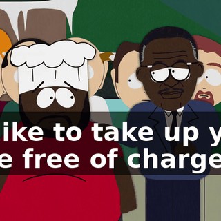 I'd like to take up your case free of charge.