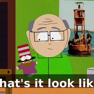 What's it look like?