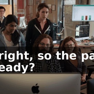 All right, so the patch is ready?