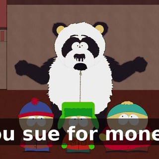 You sue for money,