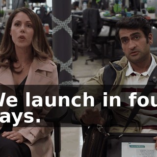 We launch in four days.
