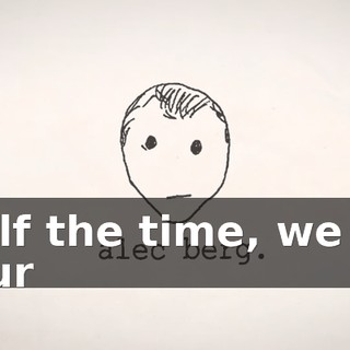 ♪ Half the time, we on tour ♪