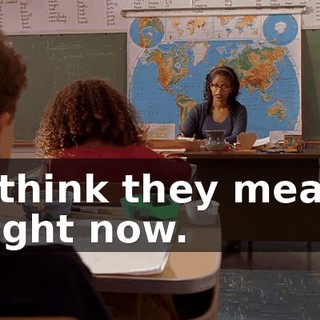 I think they mean right now.