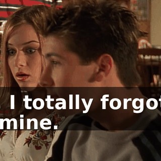 Oh, I totally forgot to do mine.