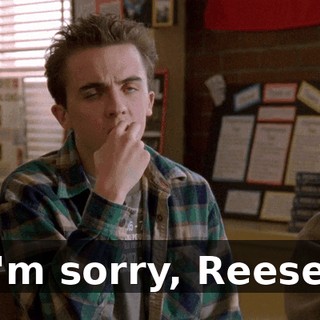 I'm sorry, Reese.