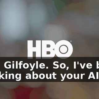 Hey, Gilfoyle. So, I've been thinking about your AI