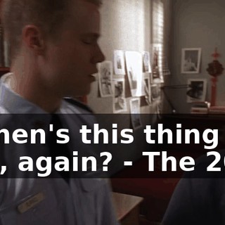 - When's this thing due, again? - The 20th.