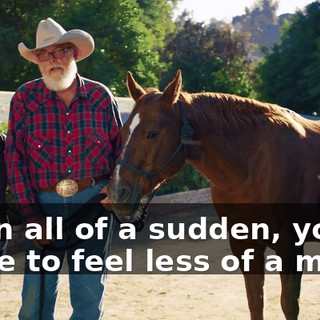 when all of a sudden, you're made to feel less of a man.