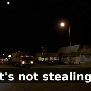 It's not stealing.