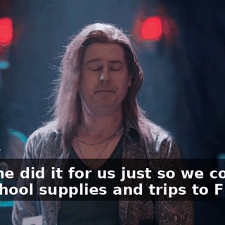 And she did it for us just so we could get school supplies and trips to Florida.
