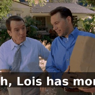 Ooh, Lois has mono.