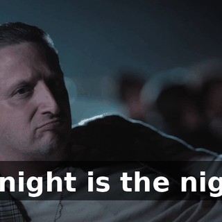 ♪ Tonight is the night ♪