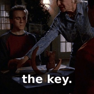 the key.