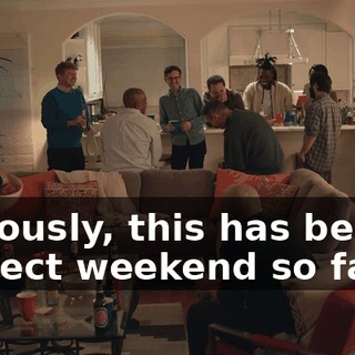 Seriously, this has been a perfect weekend so far.