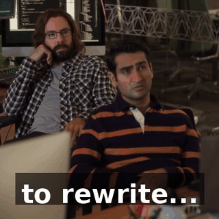 to rewrite...