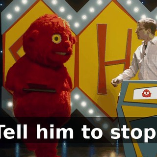 Tell him to stop!