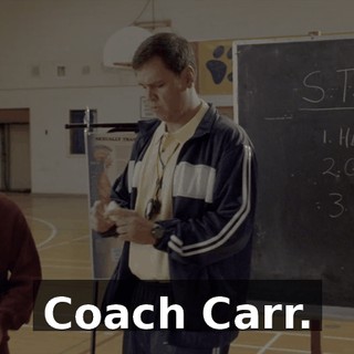 Coach Carr.