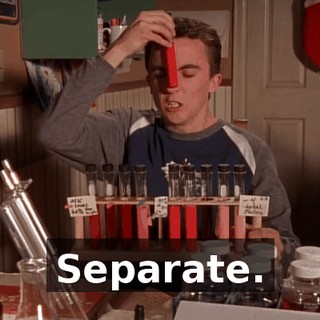 Separate.