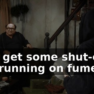 and get some shut-eye. I'm running on fumes.