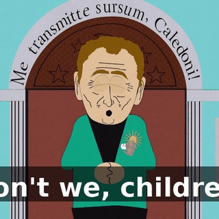 Won't we, children?