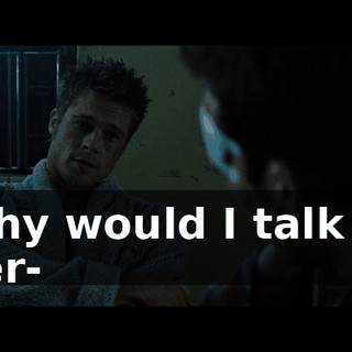 Why would I talk to her-