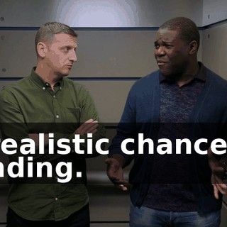 a realistic chance of landing.