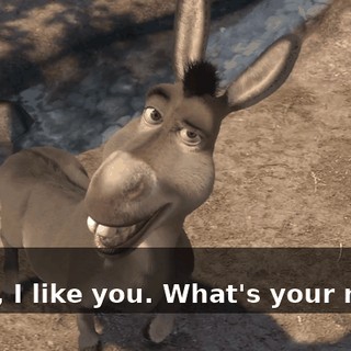 - Oh. - Man, I like you. What's your name?