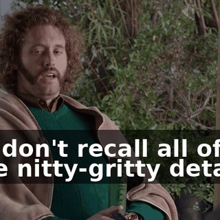 so I don't recall all of the little nitty-gritty details.