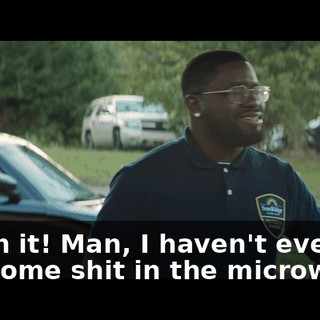 Damn it! Man, I haven't even… I left some shit in the microwave!