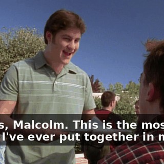 Thanks, Malcolm. This is the most words I've ever put together in my life.