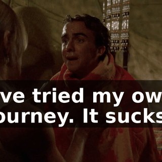 I've tried my own journey. It sucks.