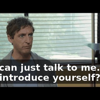 You can just talk to me. Can you introduce yourself?