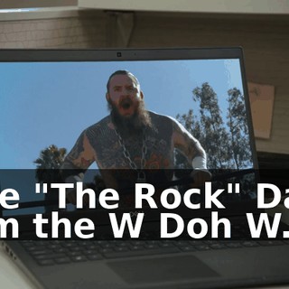 Mike "The Rock" Davis from the W Doh W.