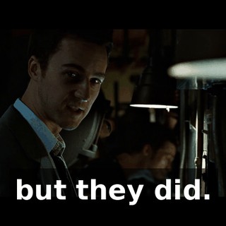 but they did.