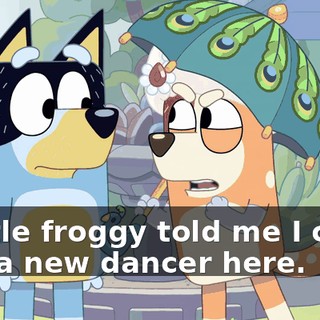 A little froggy told me I could find a new dancer here.