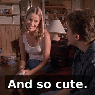 And so cute.