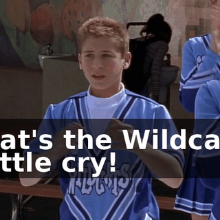 That's the Wildcats' battle cry!