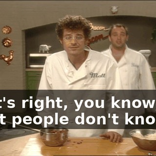 That's right, you know, most people don't know it,