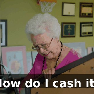 How do I cash it?