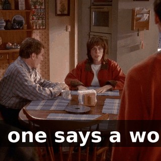 No one says a word.