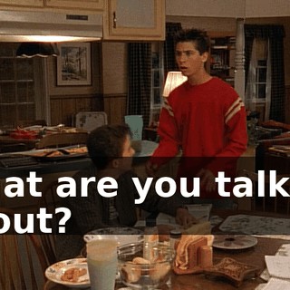 What are you talking about?
