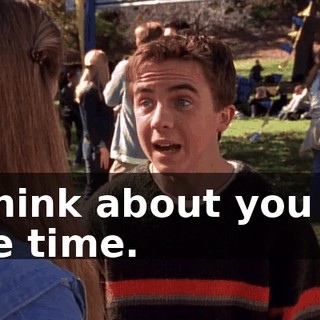 I think about you all the time.